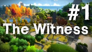 The Witness Gameplay Walkthrough Part 1 Puzzle Guide Let's Play Review 1080p HD PS4 PC