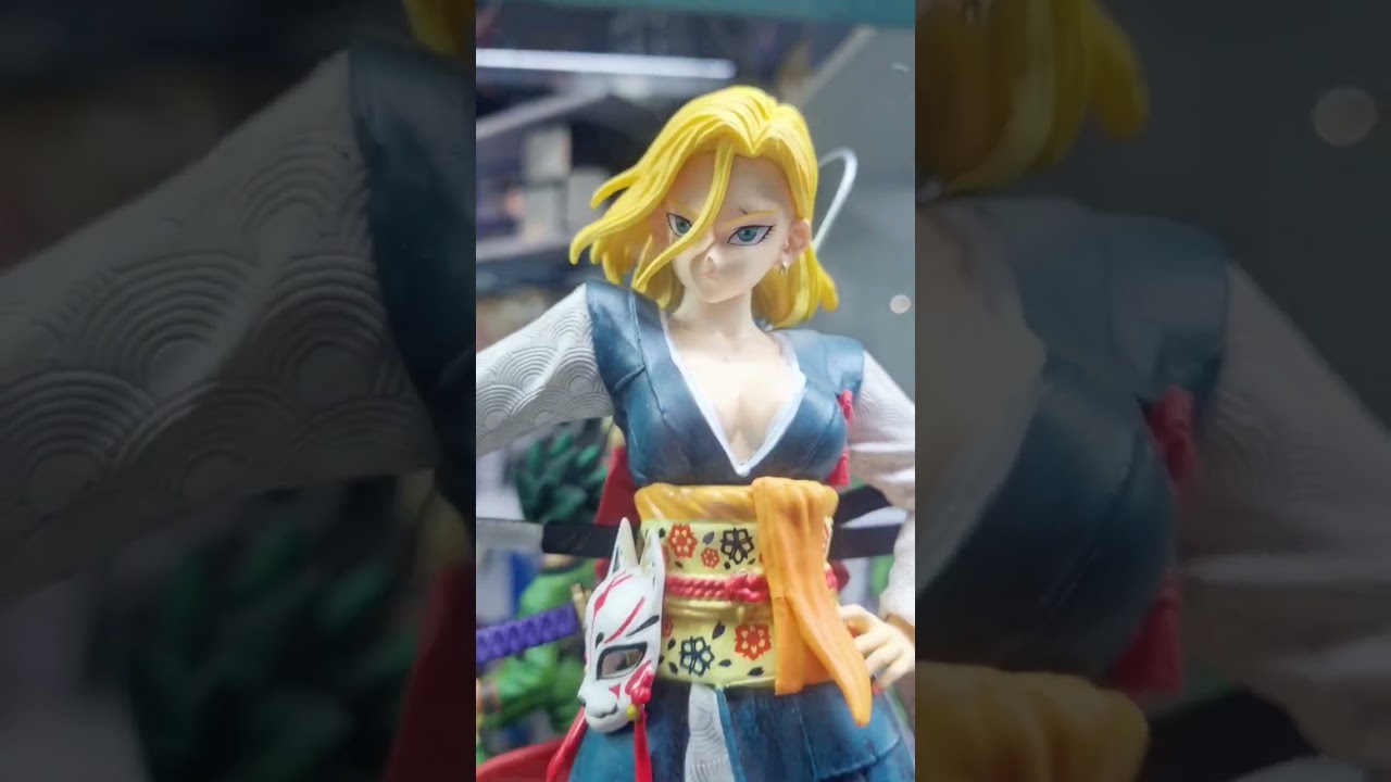Android 18 Dragonball Z DBZ Resin Statue Action Figure #goku #vegeta #supersaiyan