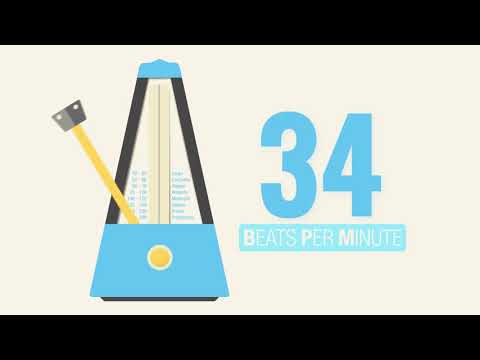 34 BPM Metronome | The BLuetiFuLL MeTRoNoME