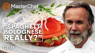 Spaghetti Bolognese Really? | MasterChef UK | MasterChef World