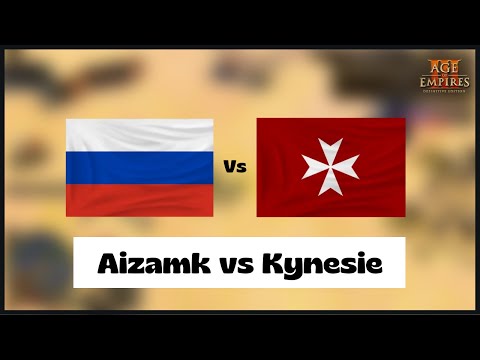 Age of Empires 3-  Russia Vs Malta | Aizamk Vs Kynesie | Definitive Edition