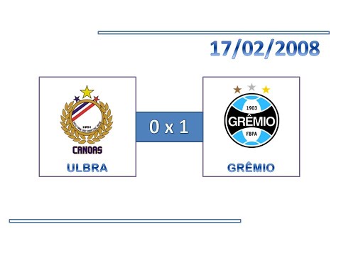 GOLS: Canoas 0 x 1 Grêmio - 17/02/2008 - Campeonato Gaúcho