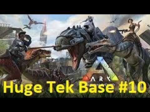 ARK Survival Evolved - Huge Tek Base - Under Water Base - Part #10