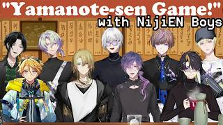 (#NIJIEN_Clip) Yamanote-sen Game with NijiEN Boys (Offcollab)
