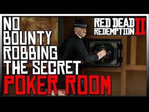 Red Dead Redemption 2 Secret Poker Room Robbery *FAST MONEY* NO BOUNTY