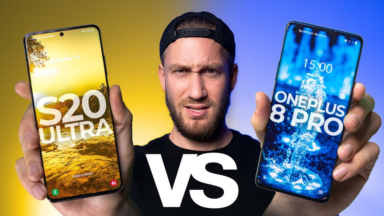OnePlus 8 Pro vs Samsung Galaxy S20 Ultra! | VERSUS