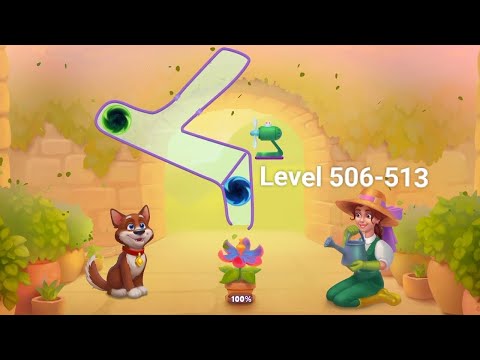 Gameplay Gardenscapes Level 506-513