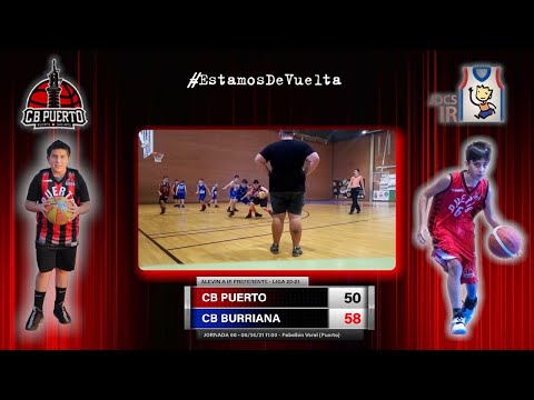 Videoresumen Alevín A Cb Puerto Sagunto - Cb Burriana (LIGA 20-21)