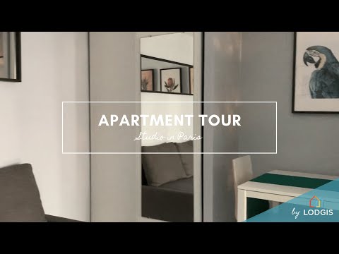 Apartment Tour // Furnished  17.1m2 in Paris – Ref : 11016196