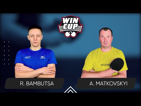 18:30 Roman Bambutsa - Andrii Matkovskyi West 3 WIN CUP 21.04.2024 | TABLE TENNIS WINCUP