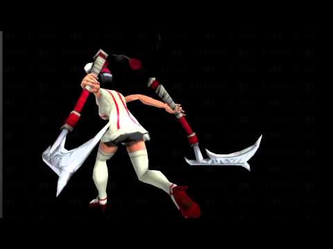 Akali Nurse skin model 3d