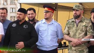 Рамзан Кадыров заложил символическую капсулу на месте строительства жилого комплекса "Минутка"