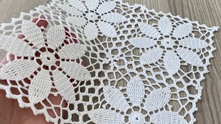 Gorgeous 🌟Crochet Square Motif Pattern for Beginners - How to Make a Runner and Blouse