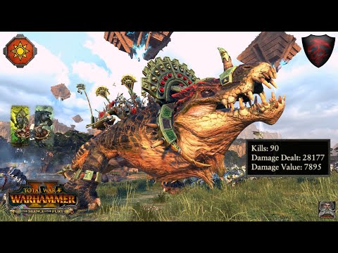 The GREATEST Dread Saurian Play of all Time! Lizardmen vs Vampire Counts - Total War Warhammer 2