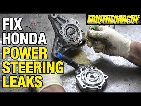 How To Reseal a Leaking Honda Power Steering Pump