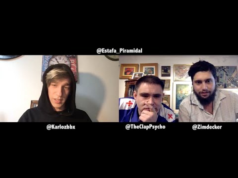 COMENTANDO MEJORES RIMAS FMS CHILE 2020 JORNADA 1 Ft. Karloz y Clap Psycho - Estafa Piramidal 20