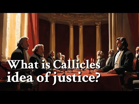 What is Callicles idea of justice? | Philosophy