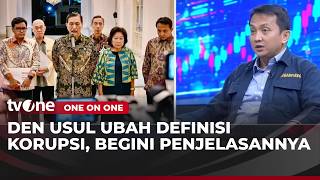 Soal Rekomendasi DEN, Seto: Substansi Kerugian Negara Tak Dihilangkan | One On O