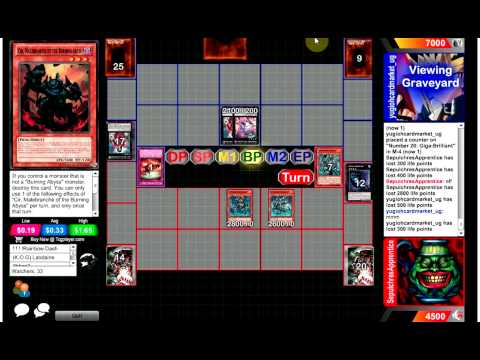 Competitive Yugioh Duels : Burning Abyss vs infernoid - Greatest last turn EVER !! Awesome match