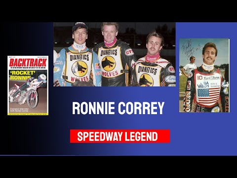 Ronnie Correy Speedway Legend