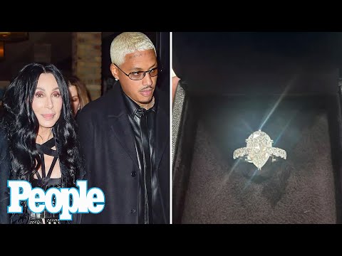 Cher Shows Off Huge, Engagement-Like Diamond Ring from Boyfriend Alexander 'AE' Edwards | PEOPLE