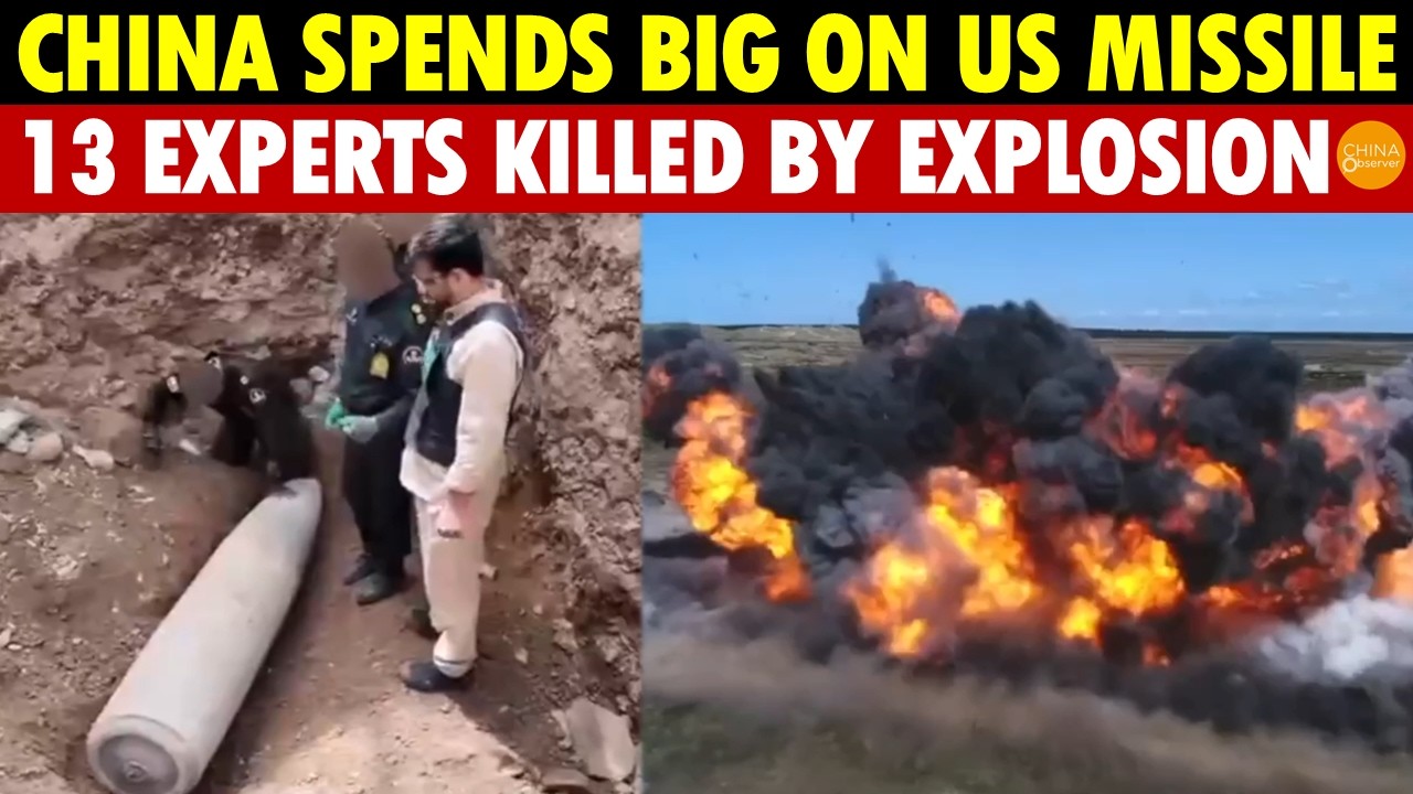 China Spends Big on US Missile in Iran, 13 Experts Killed by Explosion, US "Smart Bomb" Prevails
