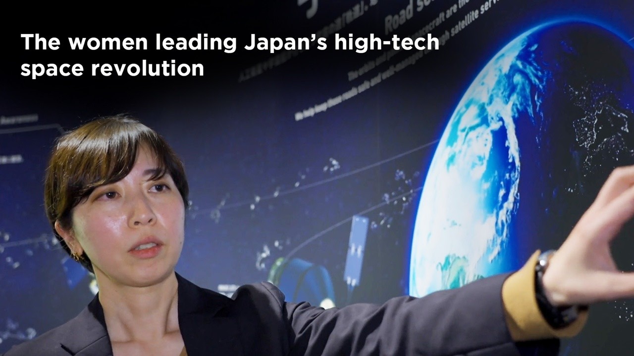 The women leading Japan’s high-tech orbital revolution