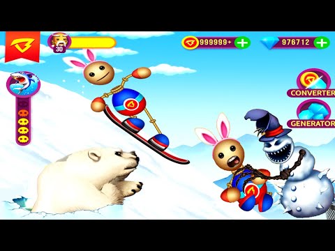 All Winter Weapons vs Buddyman Kick 2 Android Gameplay | Kick the Buddy New Update 2023