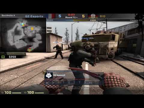 POV - KennyS (G2)(27-16) vs BIG / overpass / 18.10.2017 / 1080p 60fps