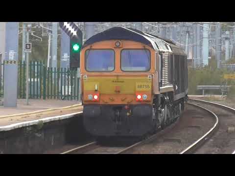 GBRF Class 66's no's: 66720-66755 @ STJ {6V32} 09/10/2020.