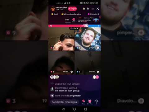 TikTok Livestream - emiderballer - 31.08.2023 - Nach Match mit Drachenlord geht die Botschaft weiter