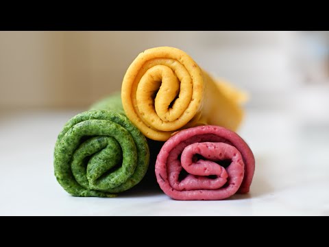 Colorful Veggie Crepes | How to make HEALTHY veggie Pancakes | Toddler and BLW frienfly ♥