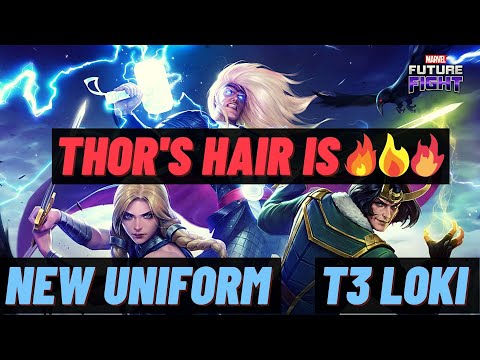 THOR's Hair Is 🔥🔥🔥 - T3 LOKI !!! & VALKYRIE  - Marvel Future Fight