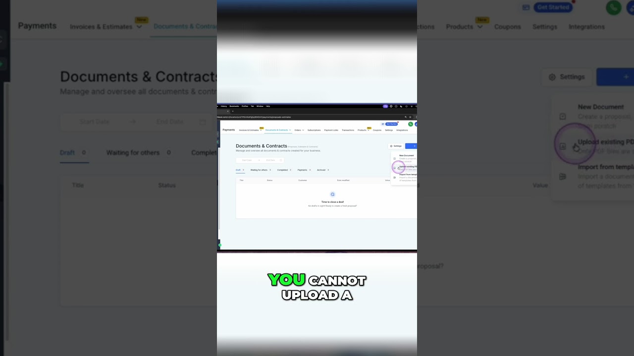 Upload Documents: PDF Guide & Contracts Explained #shorts