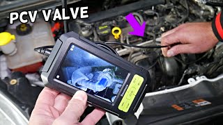 PCV VALVE LOCATION REPLACEMENT EXPLAINED FORD C-MAX FORD FUSION LINCOLN MKZ 1.6 2.0 2.5 HYBRID