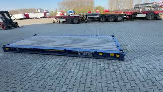 New Diversen NEW 20FT FLATRACK HARDWOODEN FLOOR / 4x available 20ft container | Image 4 - Autoline
