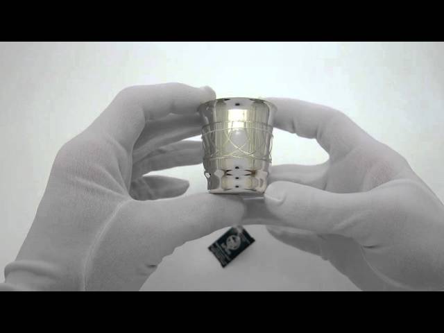 Срібна стопка 925 проба 4дл Відео огляд