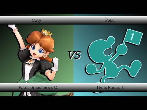 Patos Smashers #14 Hell's Round 1 - Coty (Daisy) vs Polar (Mr. Game and Watch)