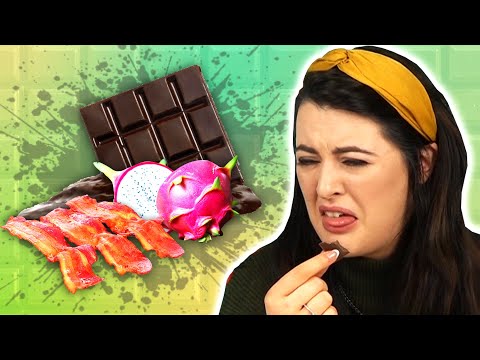 Irish People Try Weird Flavored Chocolate