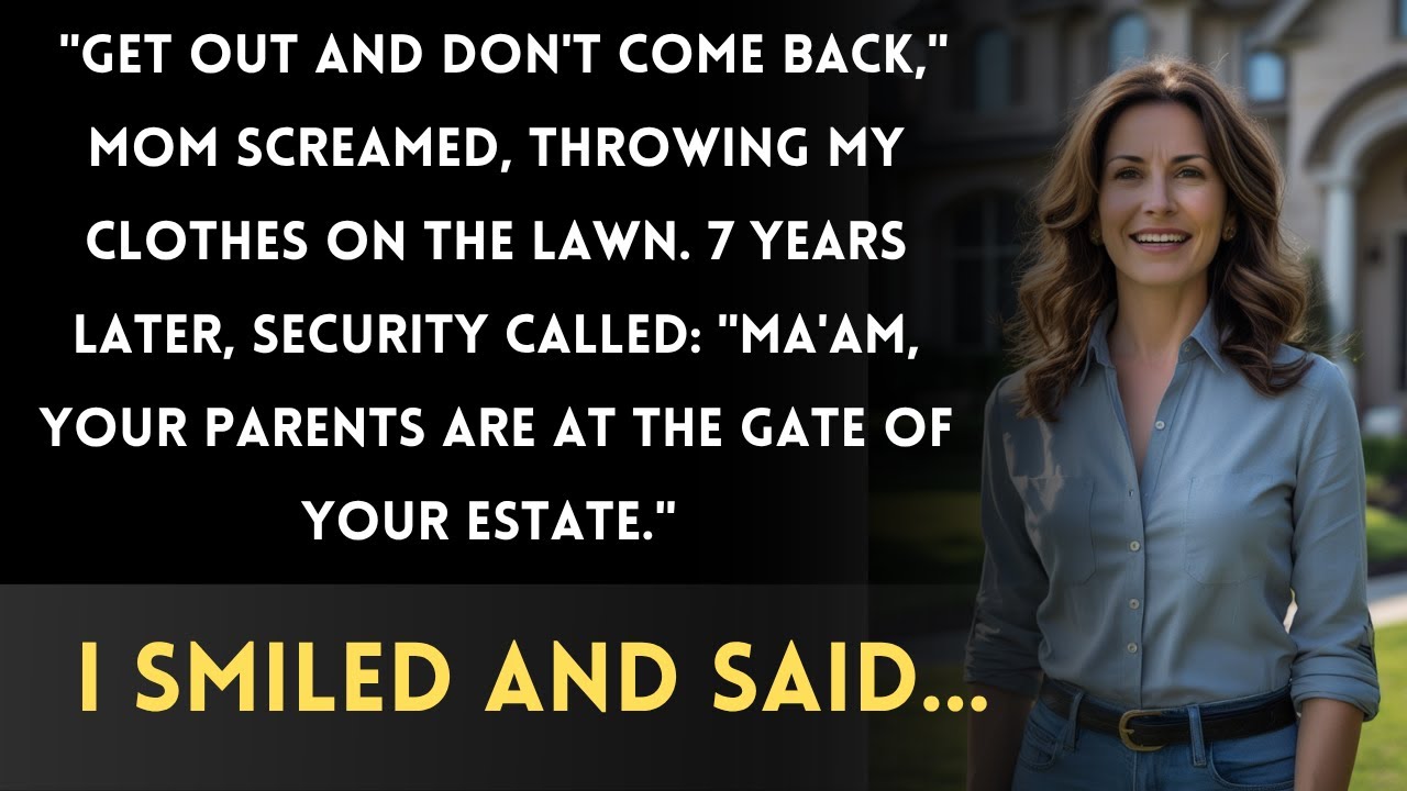 They Kicked Me Out at 18 for Being "Worthless"—Now They're Begging at My Gate