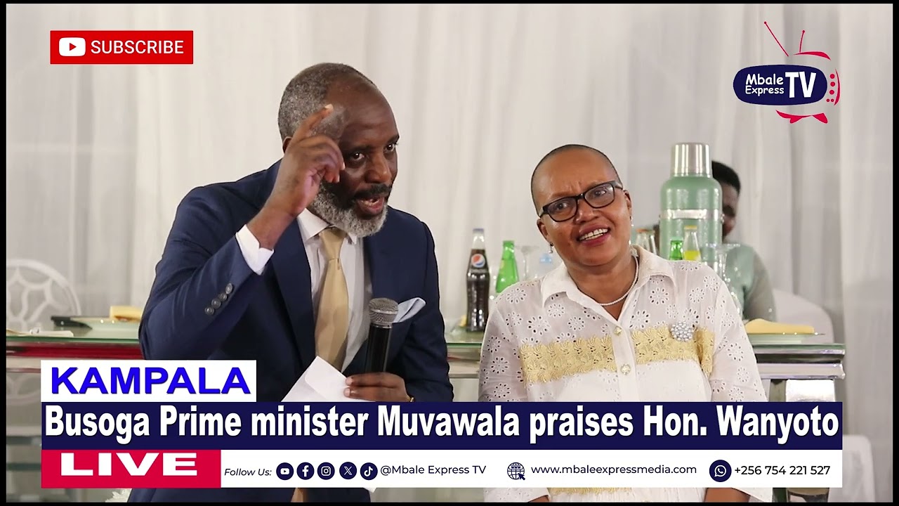 Busoga Prime Minister Muvawala praises  Hon. Lydia Wanyoto 