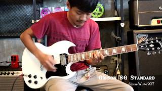 Video thumbnail for Review Gibson Sg Standard 2017 Alpine White By Fusion music by Fusionmusic Studio