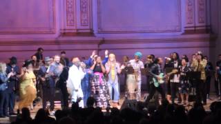 Respect - Finale, Music of Aretha Franklin fundraiser 3/6/17 Carnegie Hall
