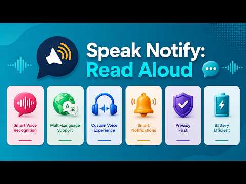 Speak Notify: Read Aloud video thumbnail