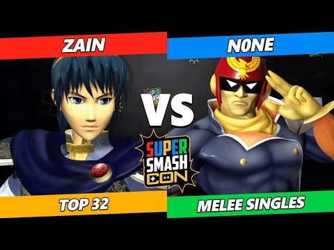 SSC 2022  - Zain (Marth) Vs. n0ne (Captain Falcon) Smash Melee Tournament