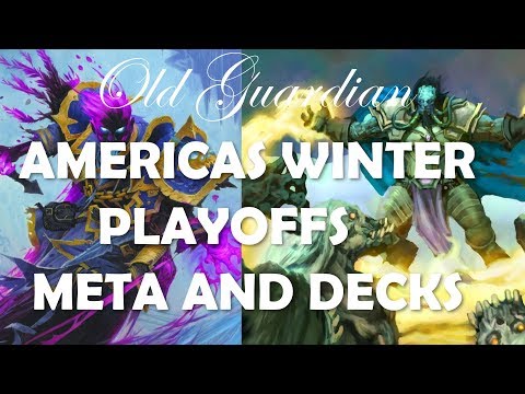Hearthstone Americas Winter Playoffs meta, archetypes, and decks (Rastakhan tournament)