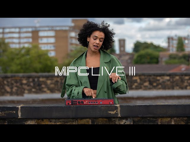 Vídeo relacionado con Akai Professional MPC Live III Centro de Producción Musical portátil y Autónomo con Pads MPCe, Secuenciador, Pantalla táctil, Micrófono, Monitores Estéreo, Interfaz de Audio, Wi-Fi, Bluetooth, Batería