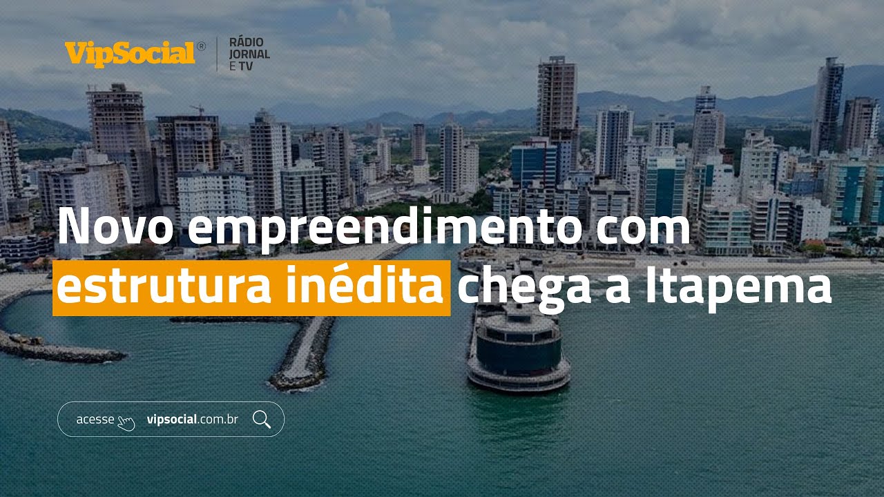 Com estrutura inédita na América Latina, empreendimento será inaugurado em Itapema