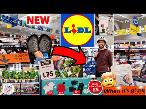 MUST SEE ‼️AMAZING PRICES 🤯LIDL MIDDLE AISLE 😱 Shop With Me 🤩 school uniform 2023, shopping haul UK