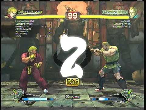 SSF4AE: Ken (its showtime 360)  vs.  Abel (robin01)  HD